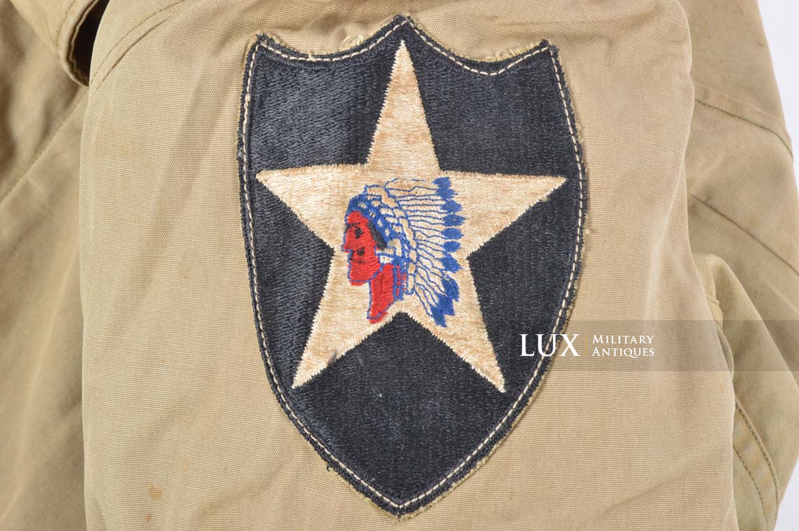 Blouson de combat US M41, 2nd Infantry Division « Indianhead » - photo 13