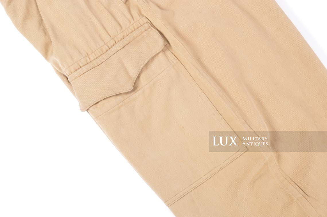 Pantalon tropical Luftwaffe fin de guerre, « RAMCKE » - photo 7