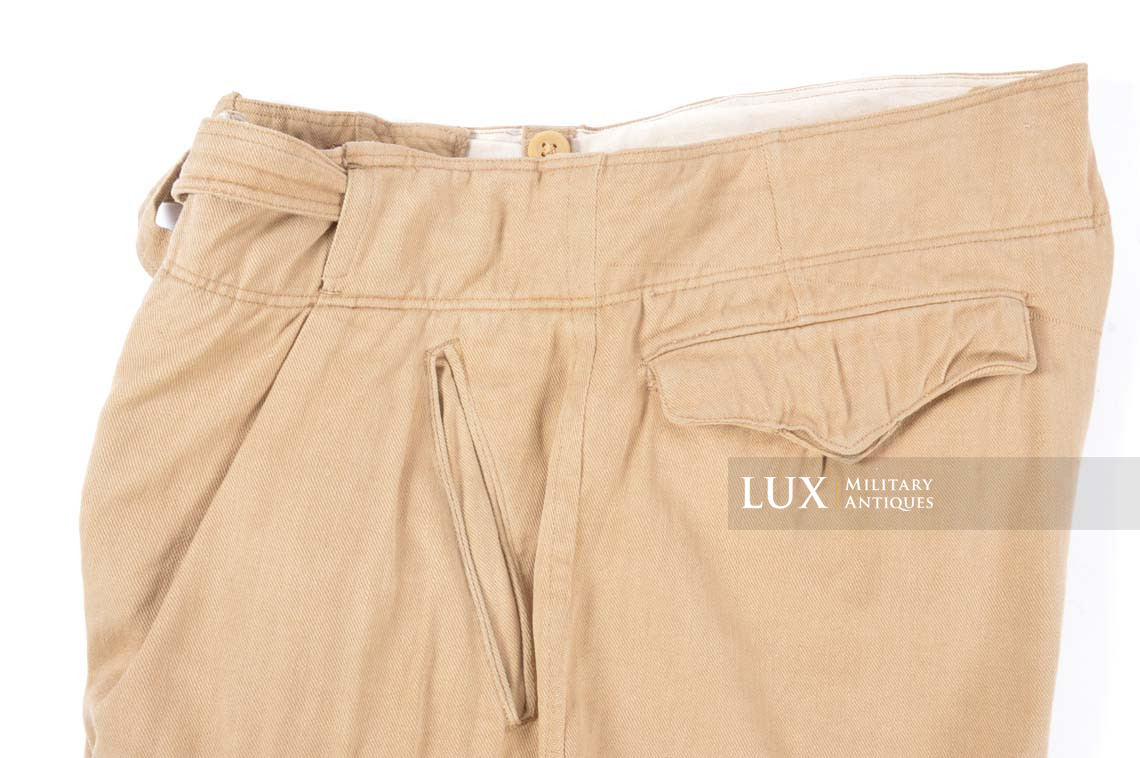 Pantalon tropical Luftwaffe fin de guerre, « RAMCKE » - photo 8