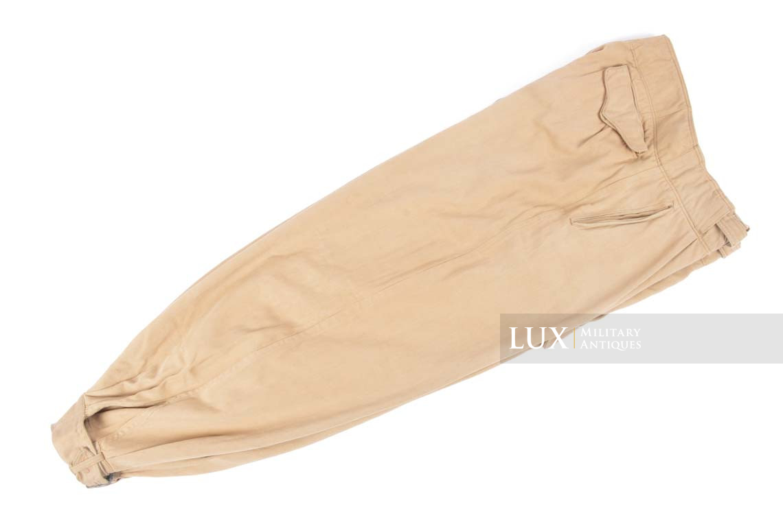 Pantalon tropical Luftwaffe fin de guerre, « RAMCKE » - photo 10