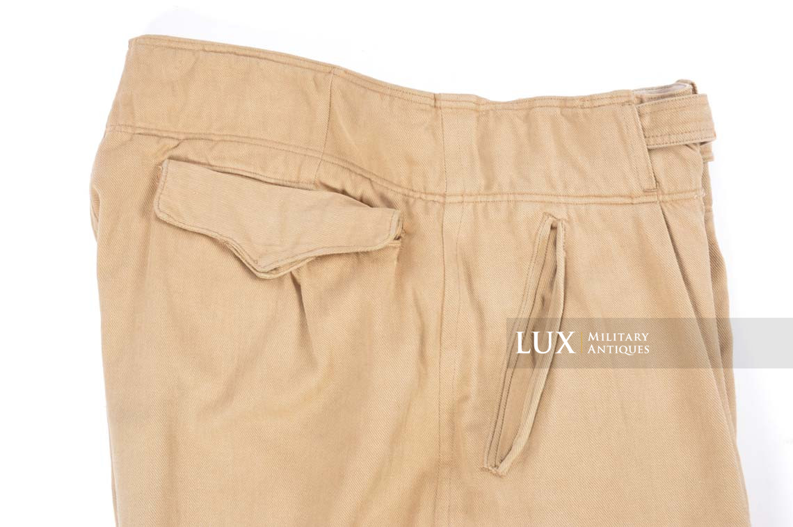 Pantalon tropical Luftwaffe fin de guerre, « RAMCKE » - photo 11