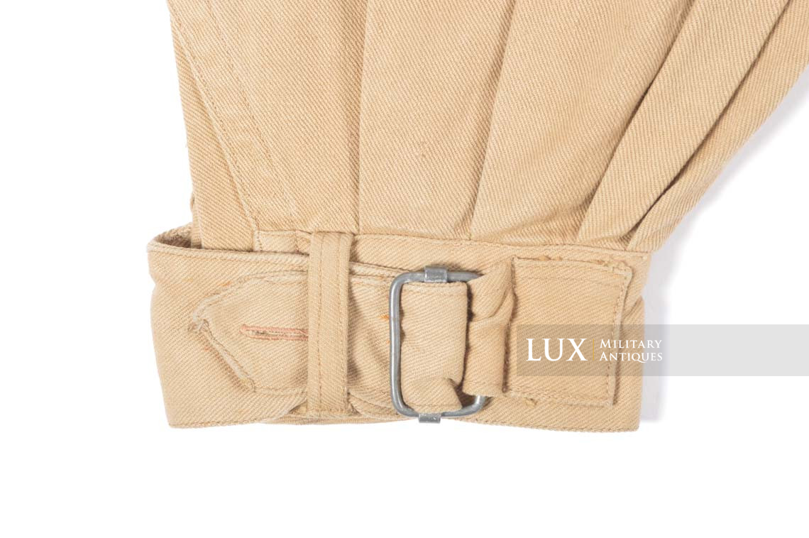 Pantalon tropical Luftwaffe fin de guerre, « RAMCKE » - photo 14