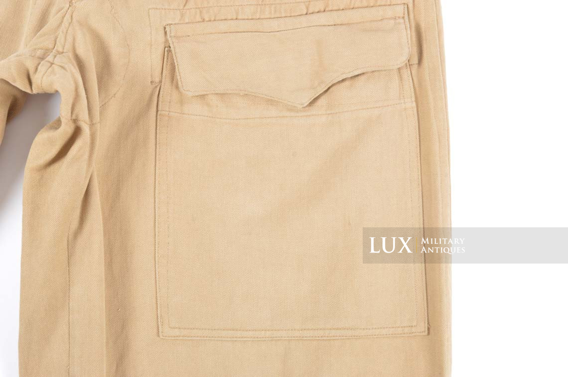 Pantalon tropical Luftwaffe fin de guerre, « RAMCKE » - photo 16