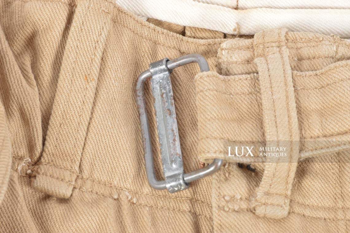 Pantalon tropical Luftwaffe fin de guerre, « RAMCKE » - photo 18
