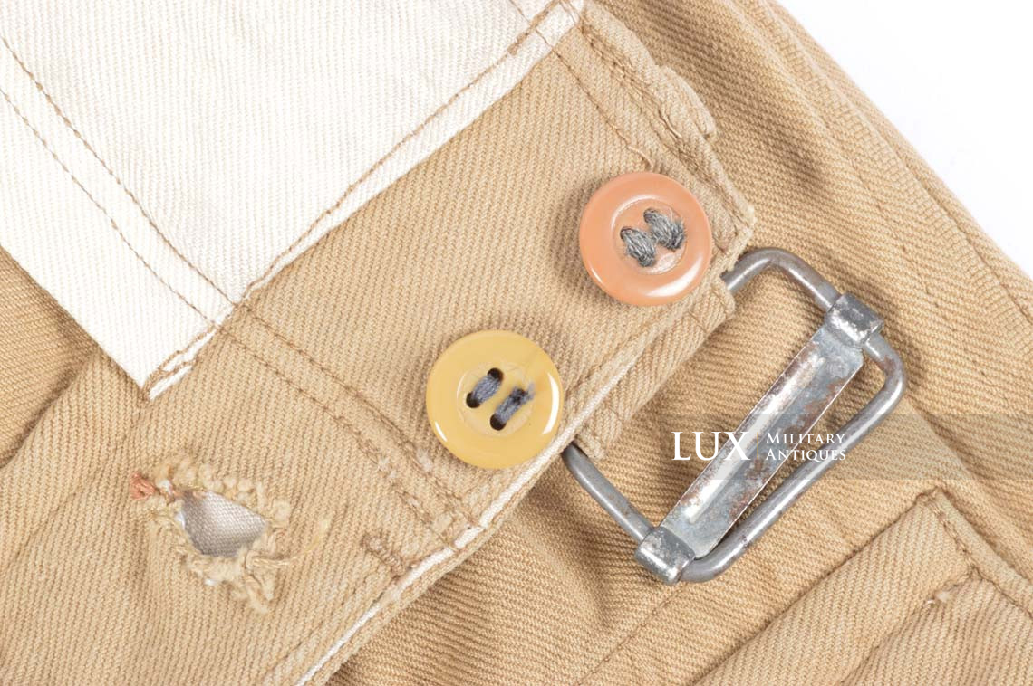 Pantalon tropical Luftwaffe fin de guerre, « RAMCKE » - photo 20