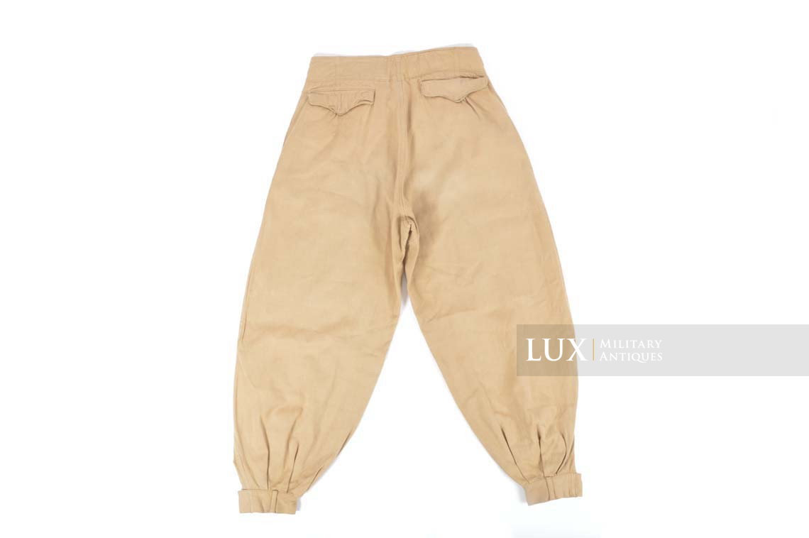 Pantalon tropical Luftwaffe fin de guerre, « RAMCKE » - photo 24