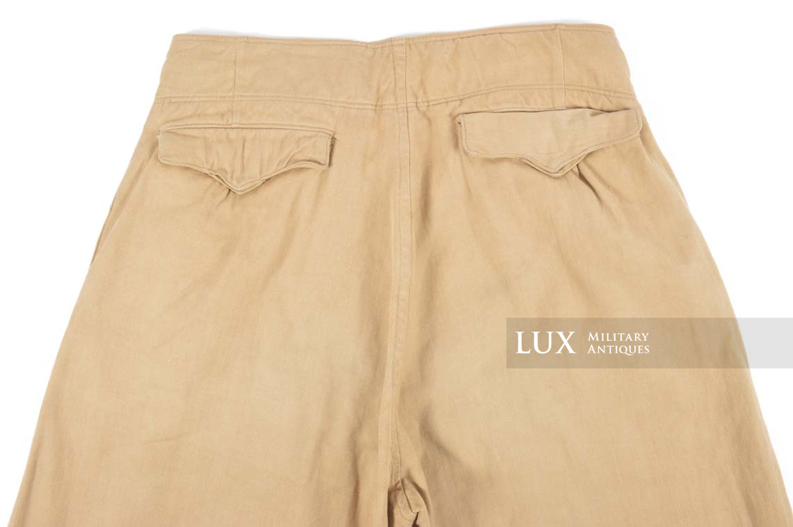 Pantalon tropical Luftwaffe fin de guerre, « RAMCKE » - photo 27