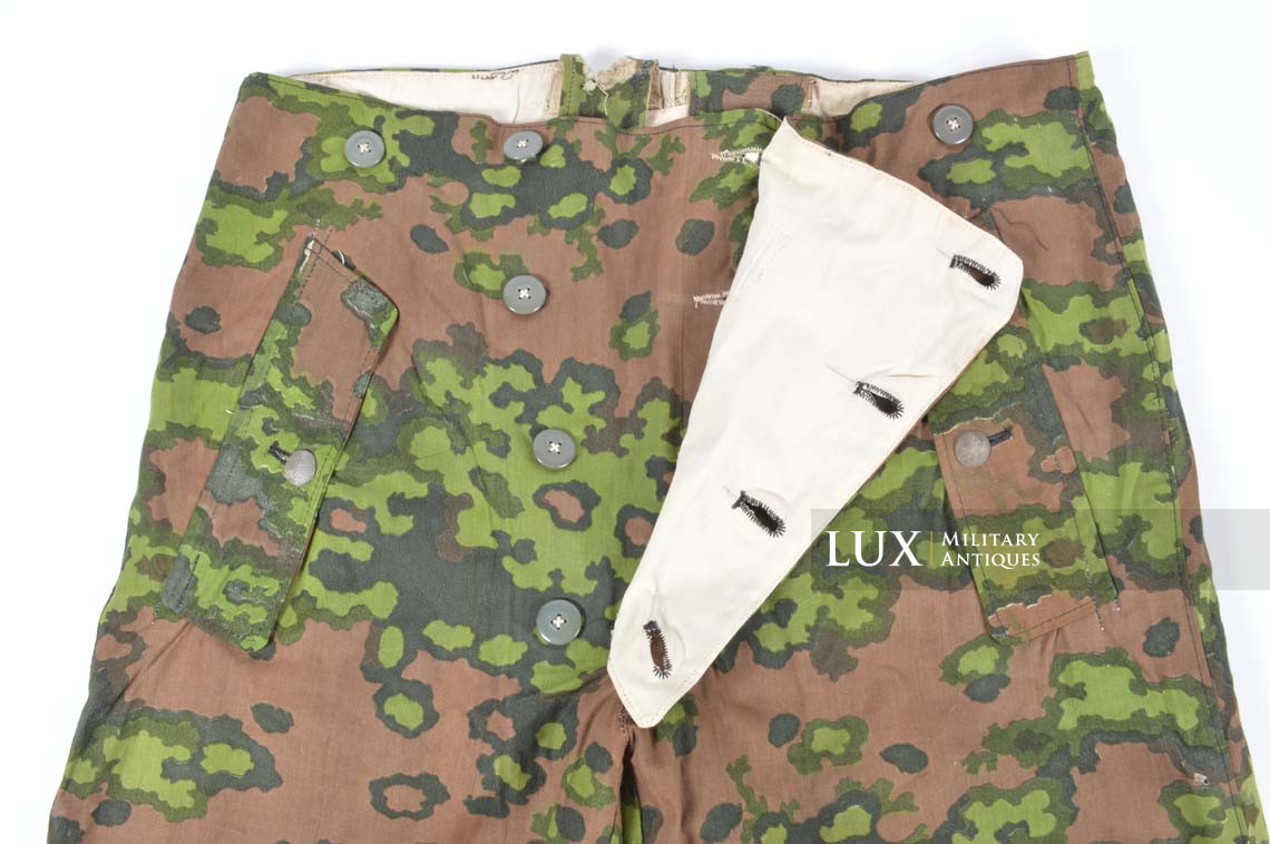 Pantalon Waffen-SS réversible printemps / hiver camouflage feuille de chêne - photo 23