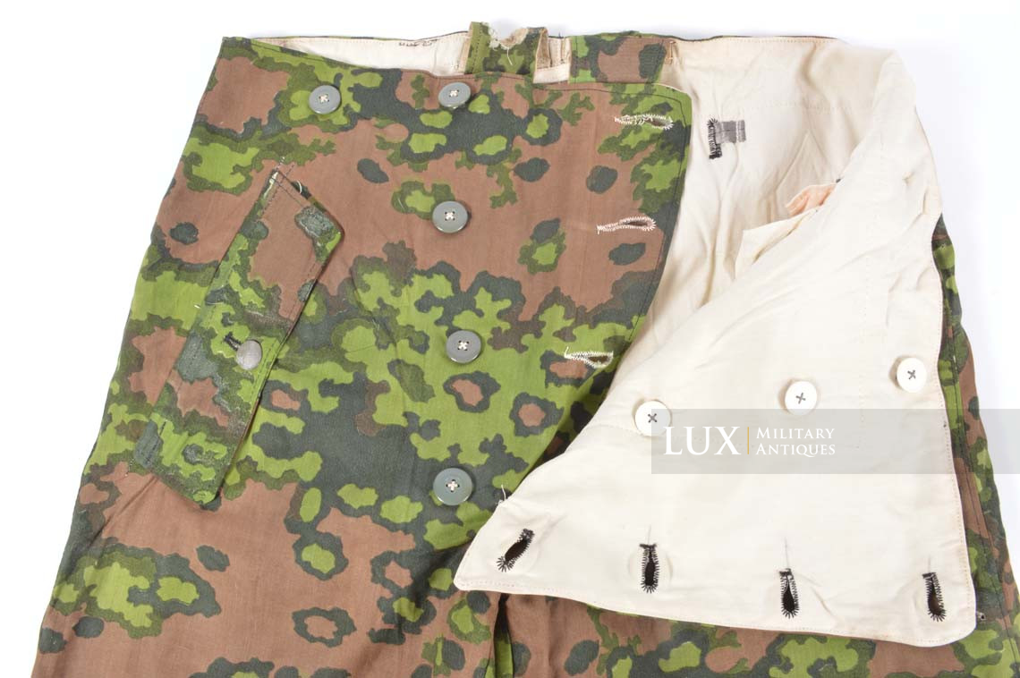 Pantalon Waffen-SS réversible printemps / hiver camouflage feuille de chêne - photo 26
