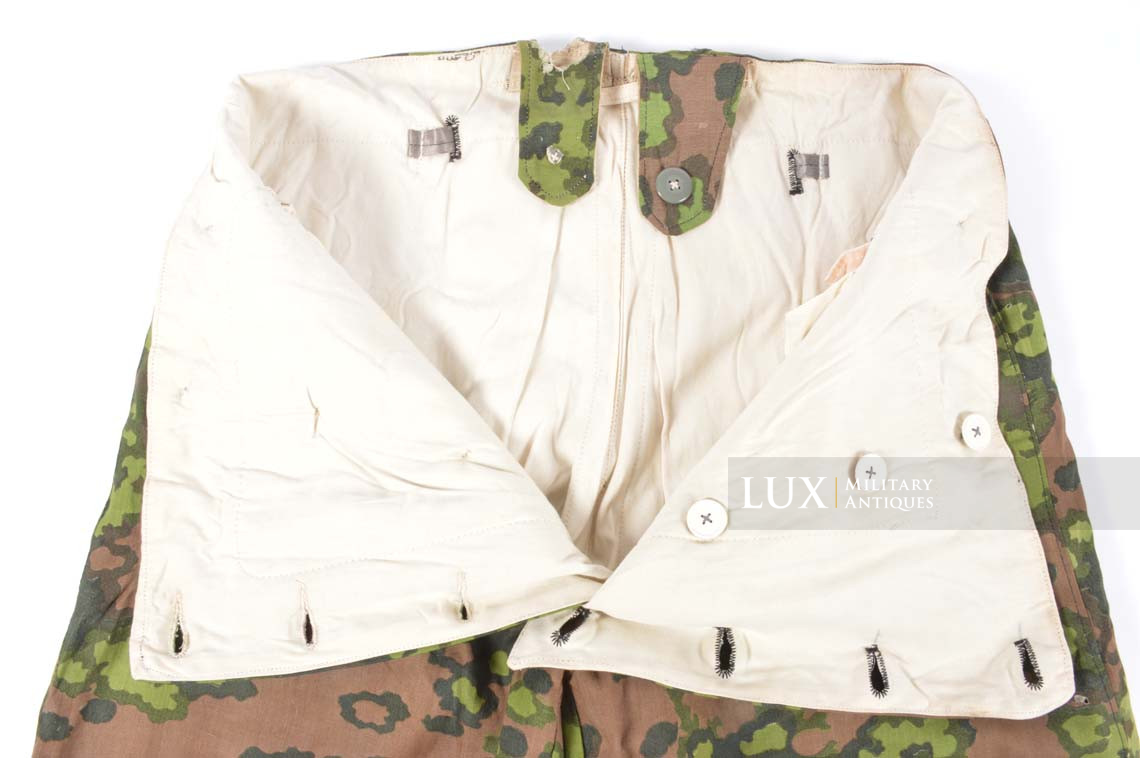 Pantalon Waffen-SS réversible printemps / hiver camouflage feuille de chêne - photo 27