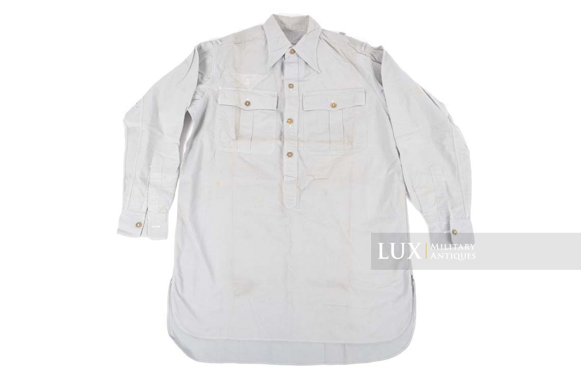 Luftwaffe issue light blue shirt - Lux Military Antiques - photo 4