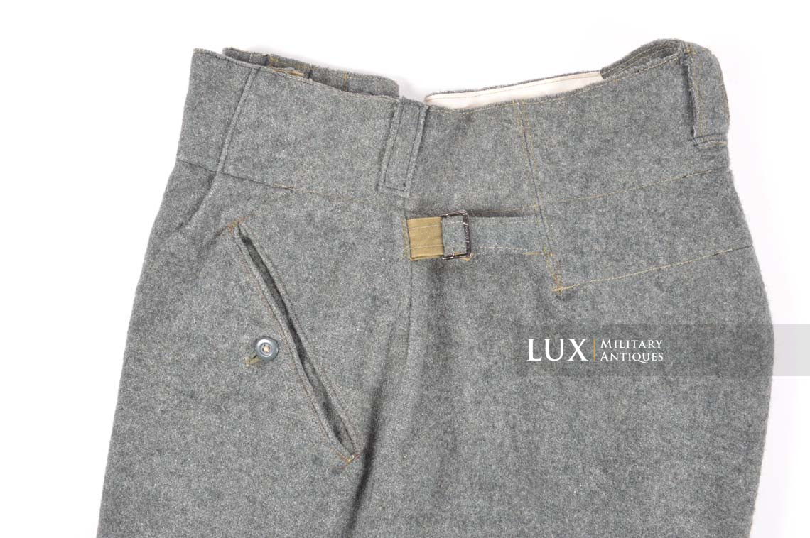 Heer / Waffen-SS M43 combat service trousers, « Keilhose » - photo 8