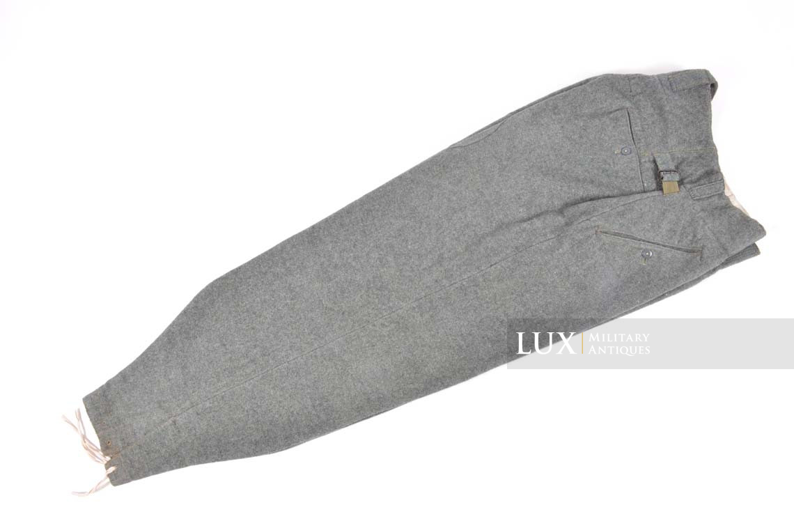 Heer / Waffen-SS M43 combat service trousers, « Keilhose » - photo 11