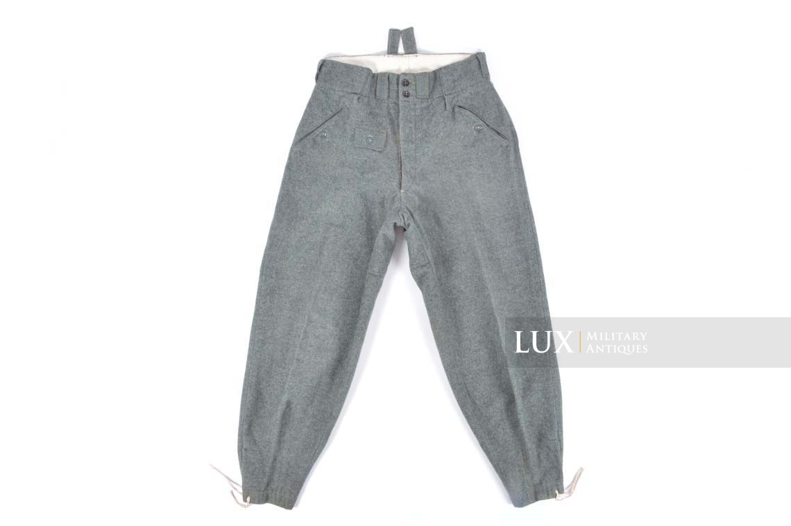 Heer / Waffen-SS M43 combat service trousers, « Keilhose » - photo 16