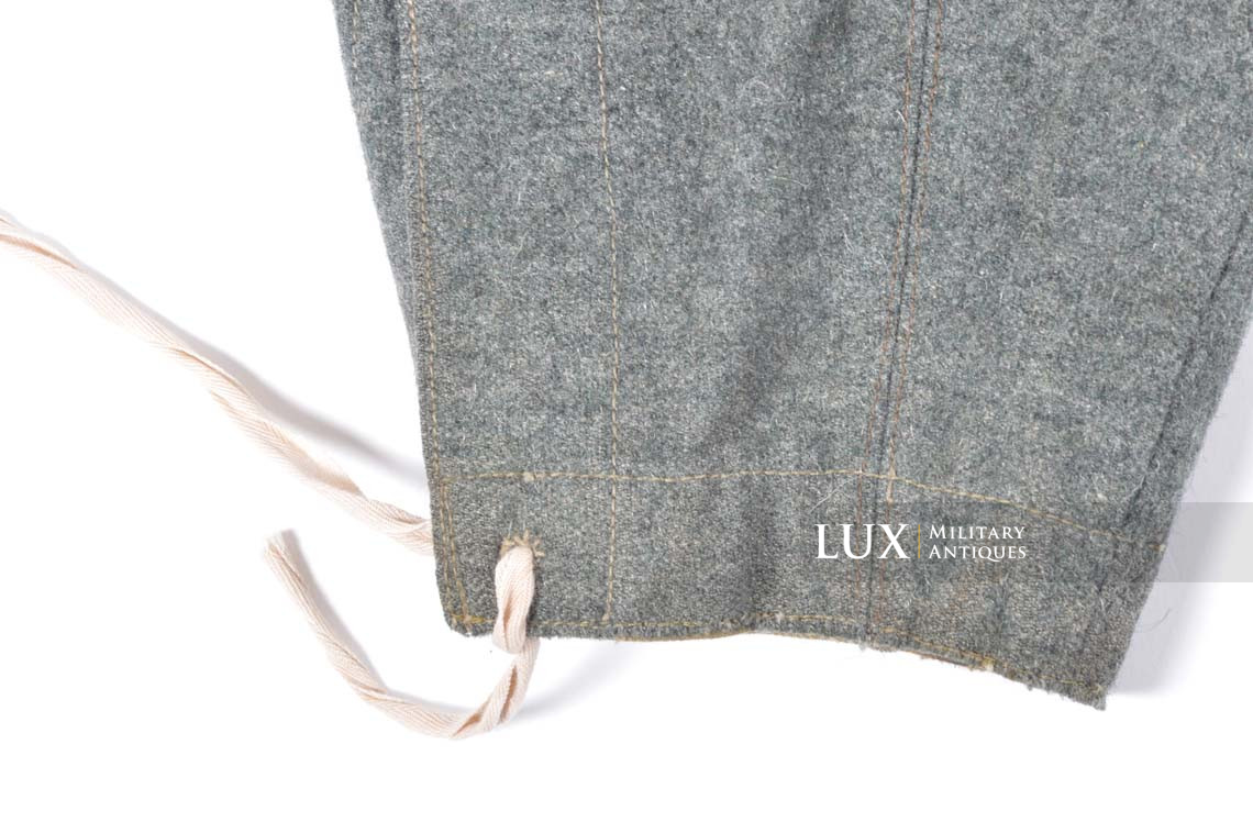 Heer / Waffen-SS M43 combat service trousers, « Keilhose » - photo 22