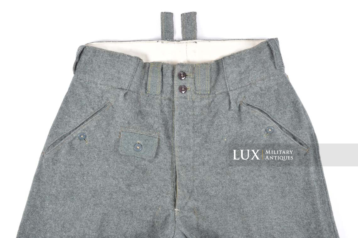 Heer / Waffen-SS M43 combat service trousers, « Keilhose » - photo 17