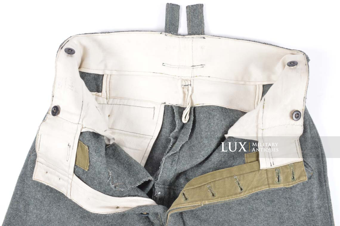 Heer / Waffen-SS M43 combat service trousers, « Keilhose » - photo 20