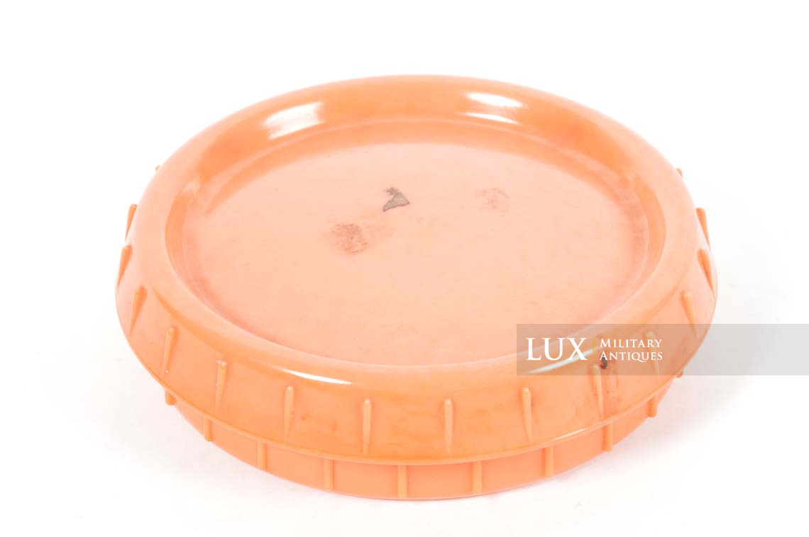 German orange bakelite butterdish - Lux Military Antiques - photo 4