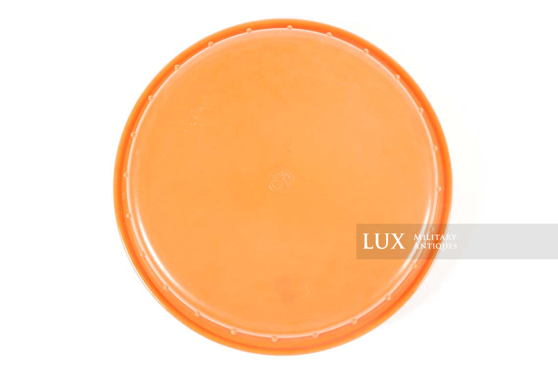 German orange bakelite butterdish - Lux Military Antiques - photo 9