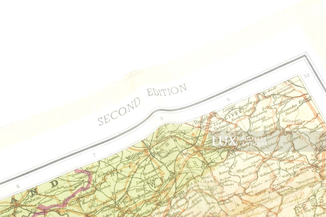 Carte en soie US, « ZONES OF FRANCE » - photo 9