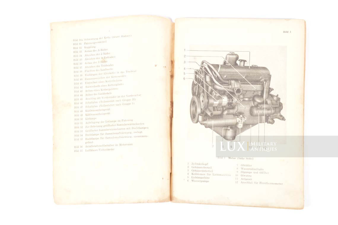 Rare manuel d’instruction du semi-chenillé allemand, « Sd.Kfz 251 » - photo 15