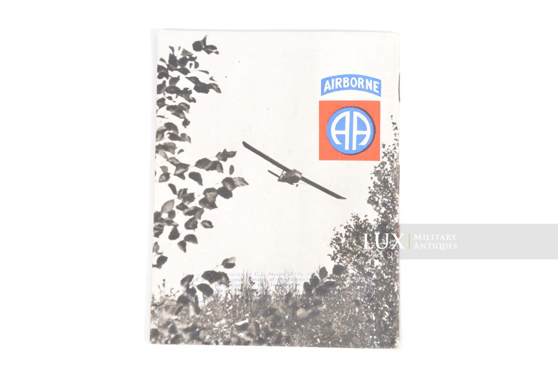 Rare 82nd Airborne Division unit history booklet, « All American » - photo 13