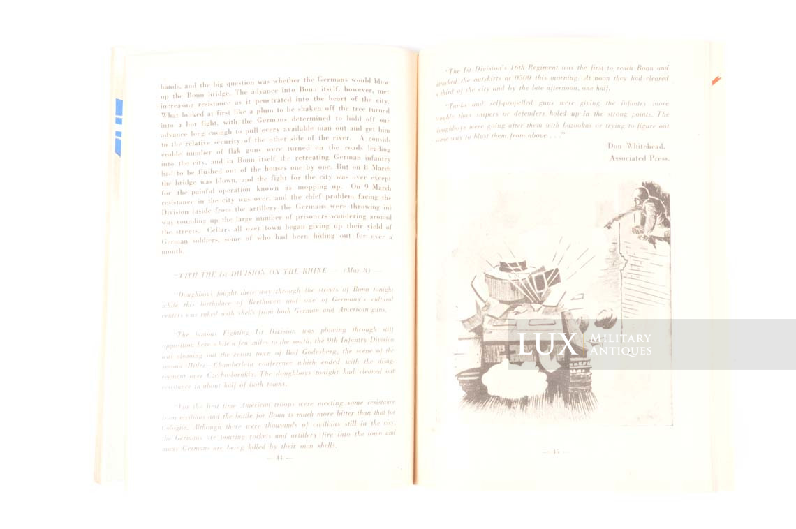Livrets historiques 1ère division d’infanterie US, « BIG RED ONE » - photo 19