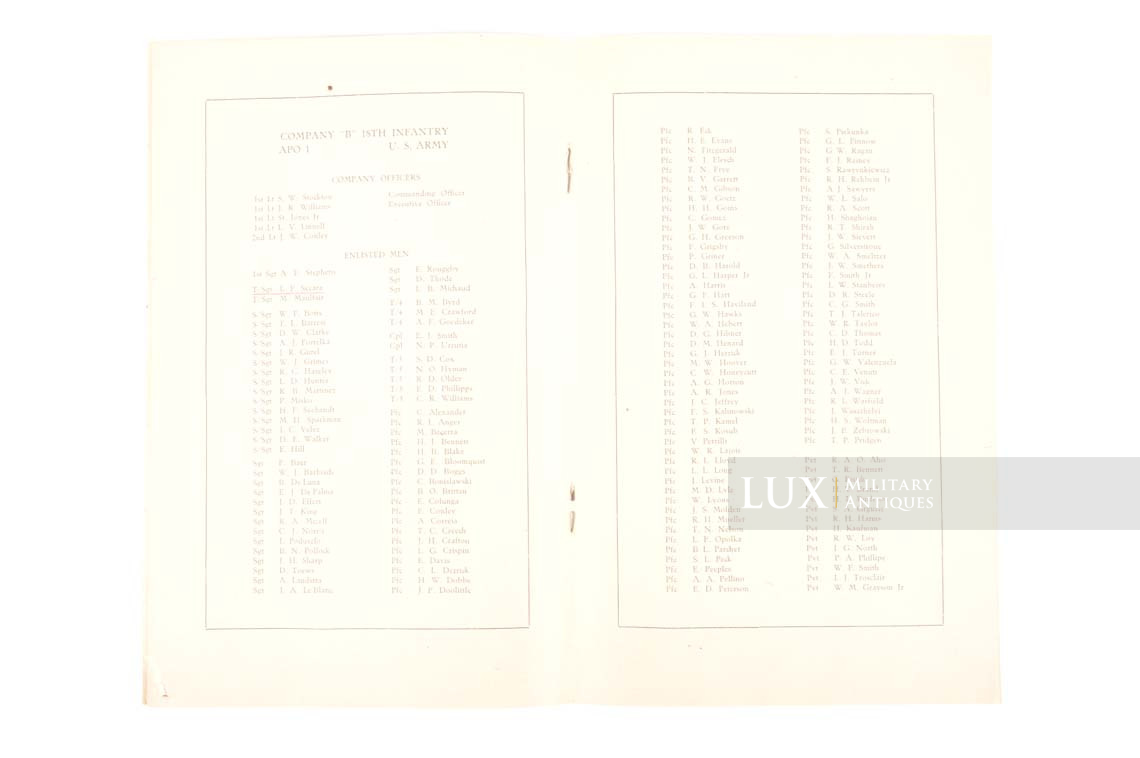 Livrets historiques 1ère division d’infanterie US, « BIG RED ONE » - photo 23