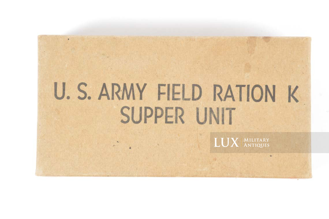U.S. Army field ration K supper unit, « Doughboy Mills, Inc. » - photo 7