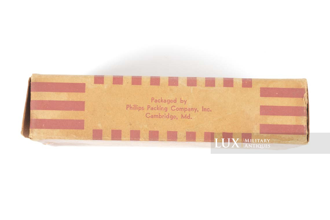 Ration de combat U.S. Army, déjeuner, complète, « Philips Packing Company, Inc. » - photo 7