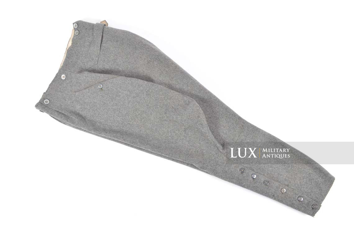 Early-war Heer NCO / Officer breeches in stone gray wool, « 1939 » - photo 20