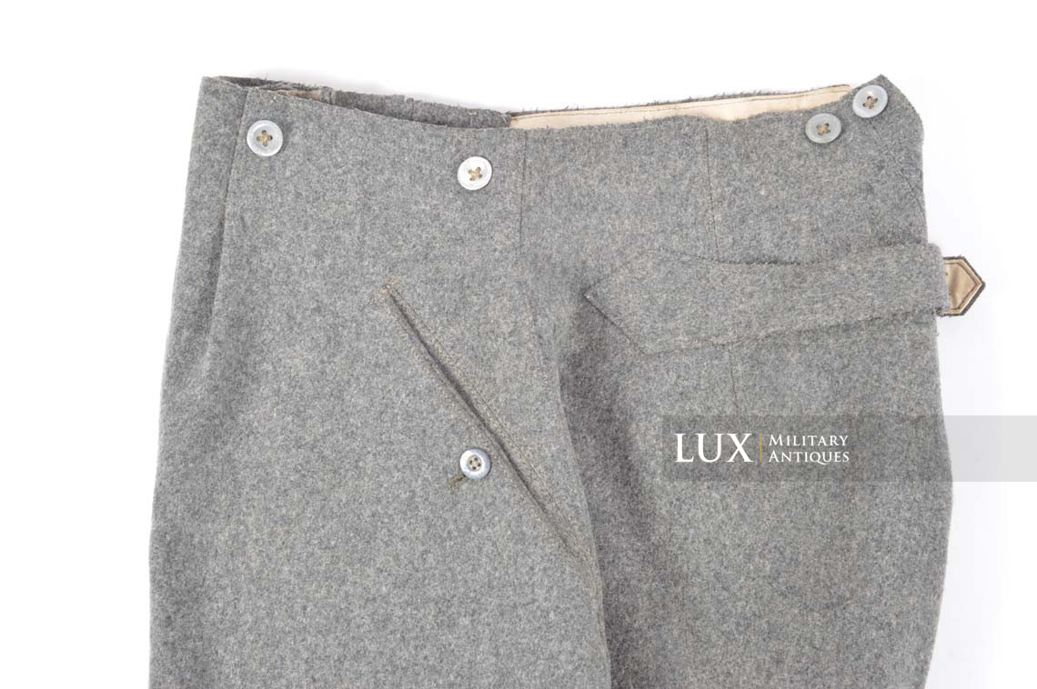 Pantalon « culotte de cheval » Heer précoce gris pierre, « 1939 » - photo 20