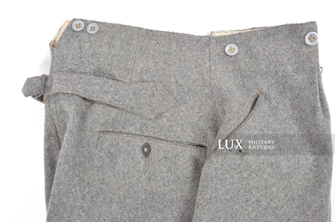 Pantalon « culotte de cheval » Heer précoce gris pierre, « 1939 » - photo 23