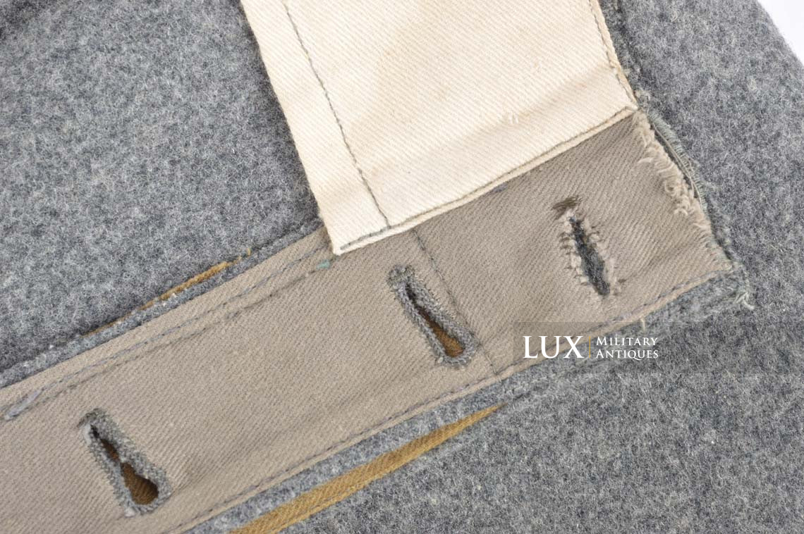 Early-war Heer NCO / Officer breeches in stone gray wool, « 1939 » - photo 12