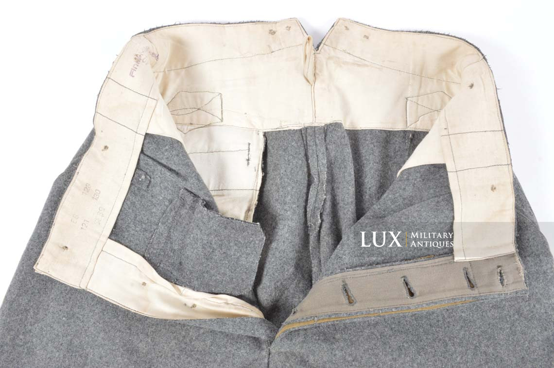 Pantalon « culotte de cheval » Heer précoce gris pierre, « 1939 » - photo 12