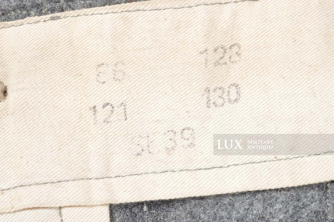 Pantalon « culotte de cheval » Heer précoce gris pierre, « 1939 » - photo 13