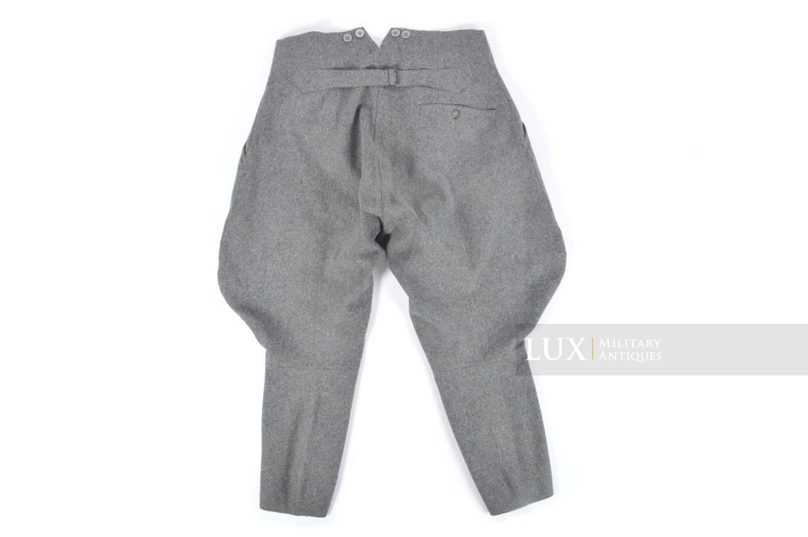 Pantalon « culotte de cheval » Heer précoce gris pierre, « 1939 » - photo 15