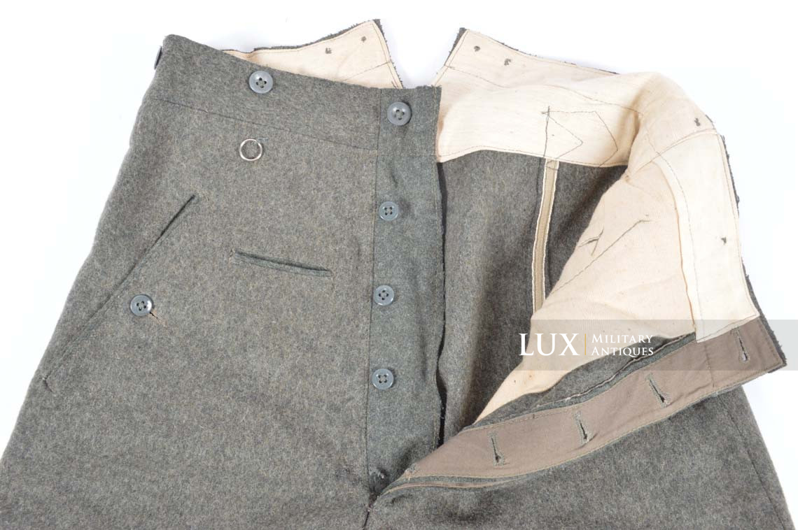 Late-war Heer NCO / Officer breeches, « LAGO 1943 » - photo 9