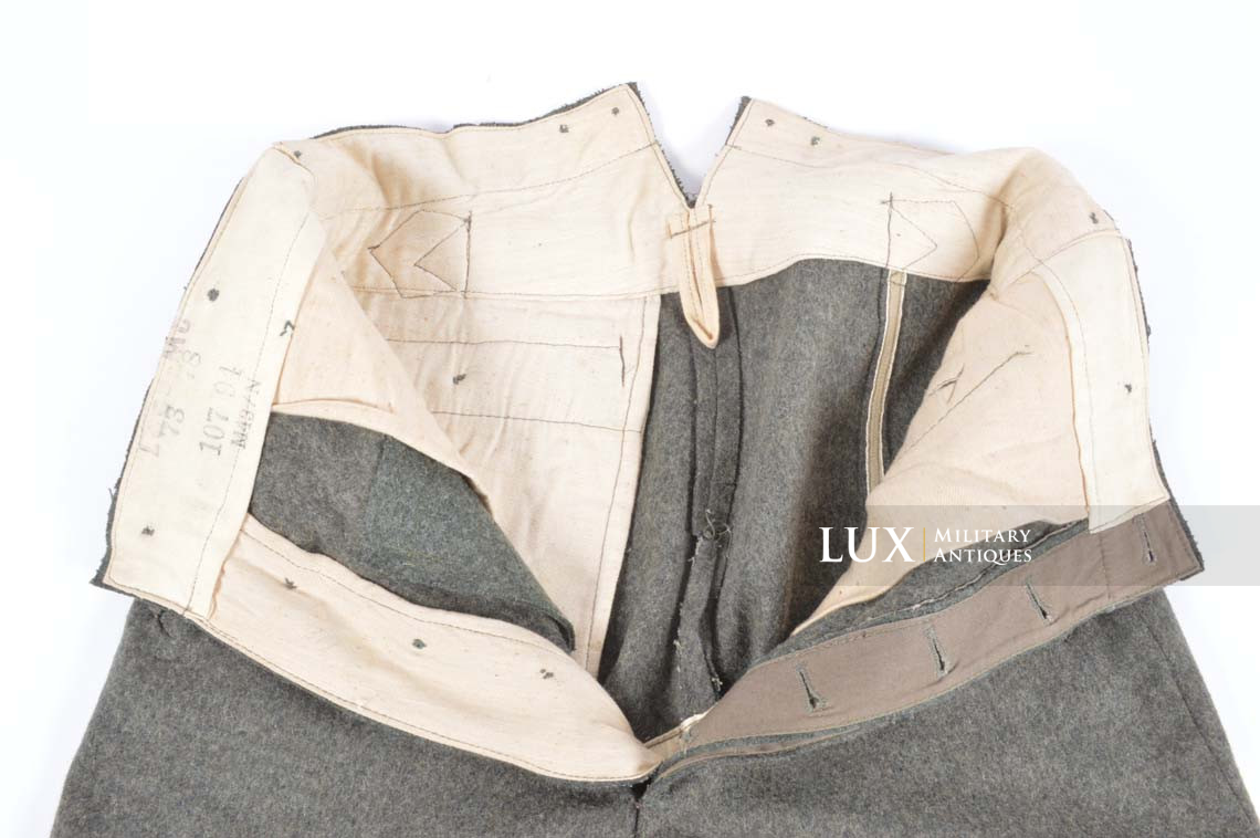 Pantalon « culotte de cheval » Heer fin de guerre, « LAGO 1943 » - photo 10