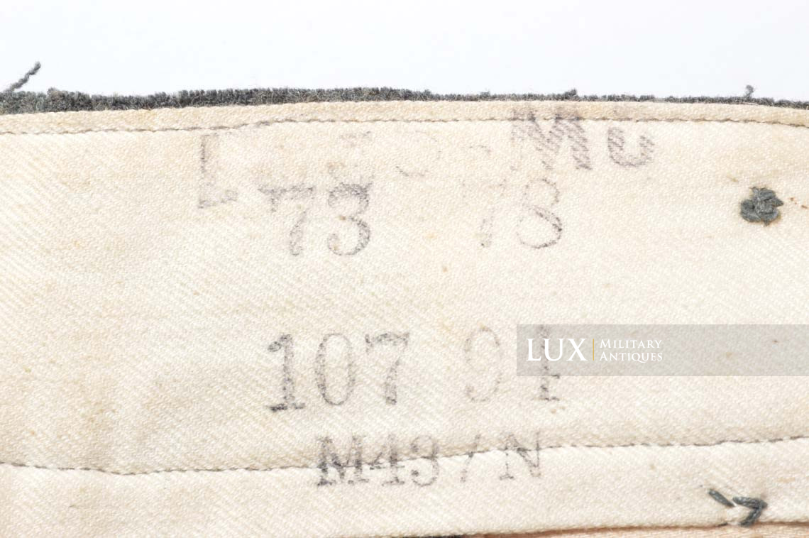 Pantalon « culotte de cheval » Heer fin de guerre, « LAGO 1943 » - photo 12