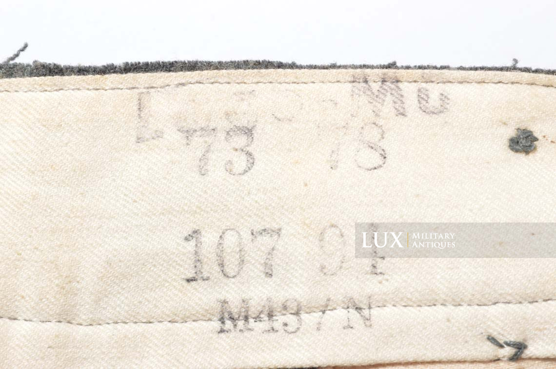 Pantalon « culotte de cheval » Heer fin de guerre, « LAGO 1943 » - photo 11