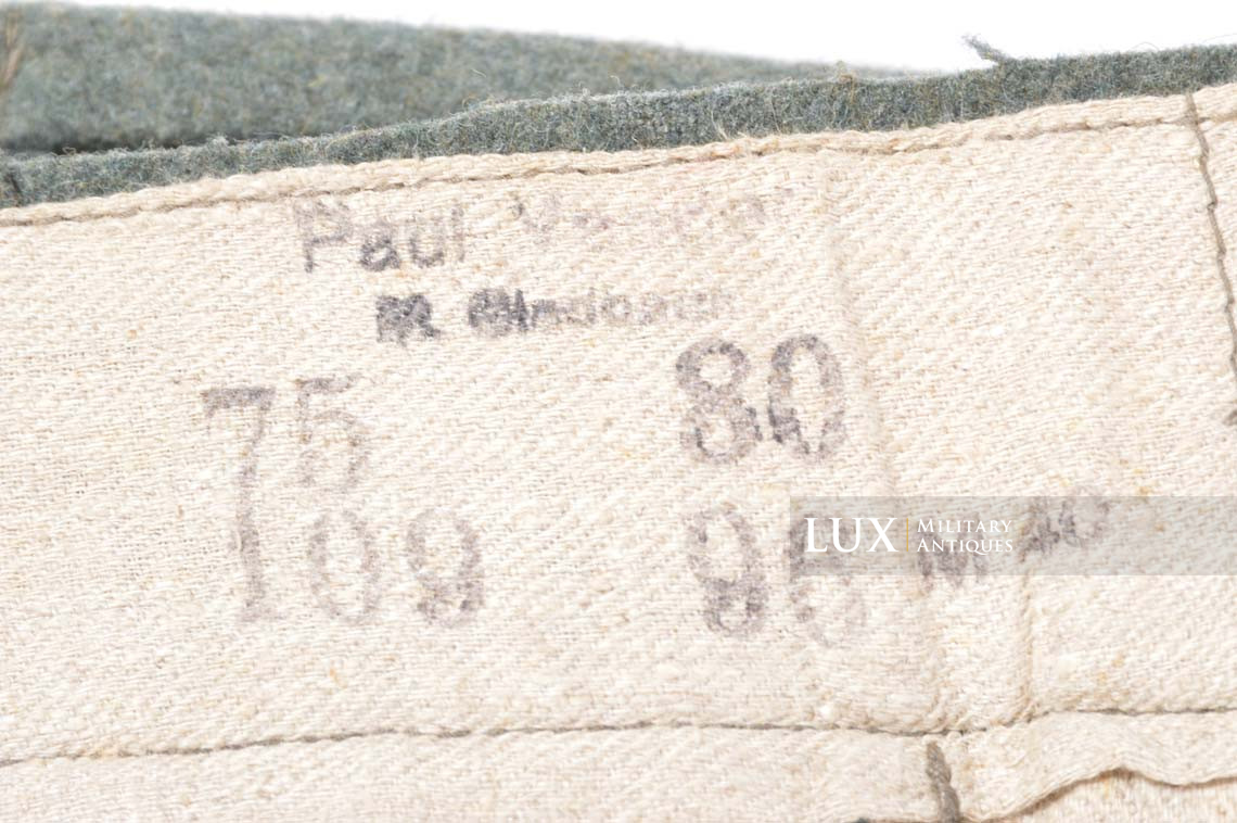 Pantalon « culotte de cheval » Heer début de guerre, « 1940 » - photo 11