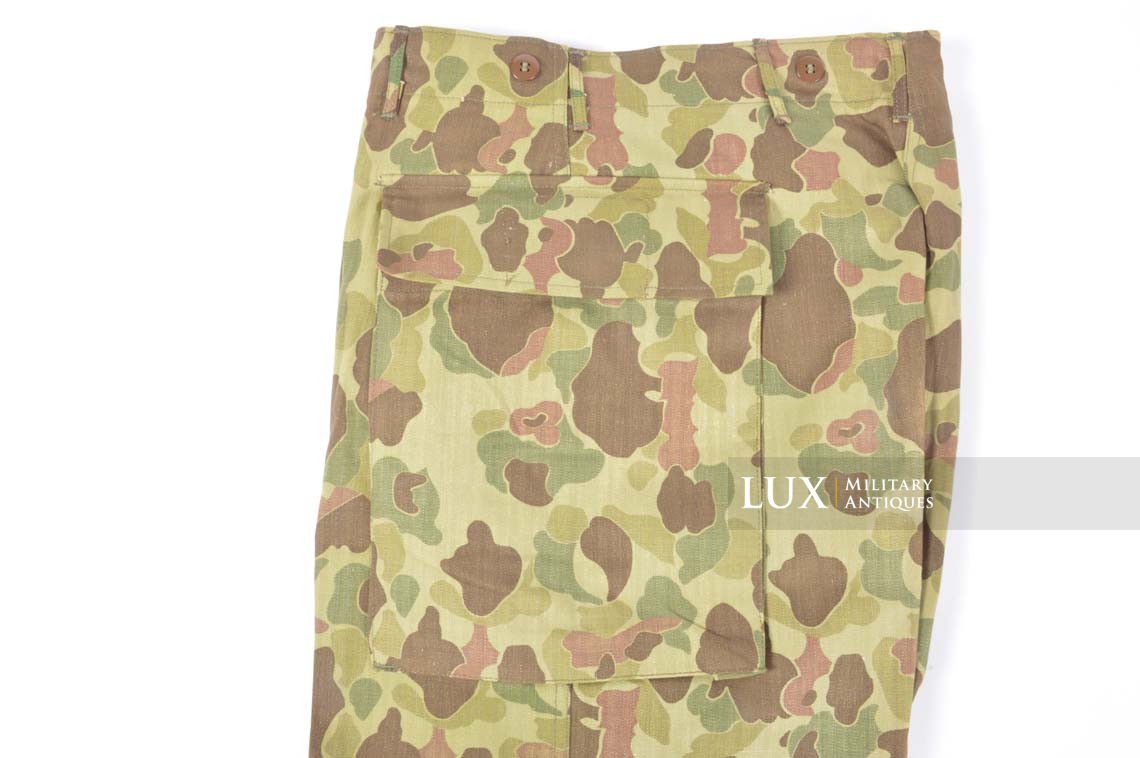 Unissued US Army issued « HBT » camouflage combat trousers, « 34x31 » - photo 8