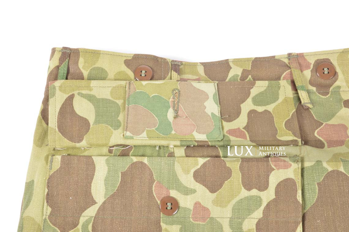 Unissued US Army issued « HBT » camouflage combat trousers, « 34x31 » - photo 9