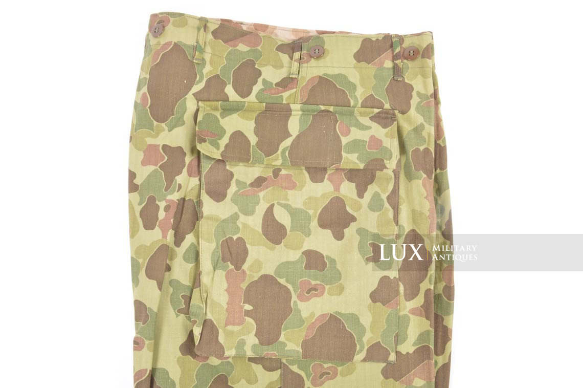 Unissued US Army issued « HBT » camouflage combat trousers, « 34x31 » - photo 12