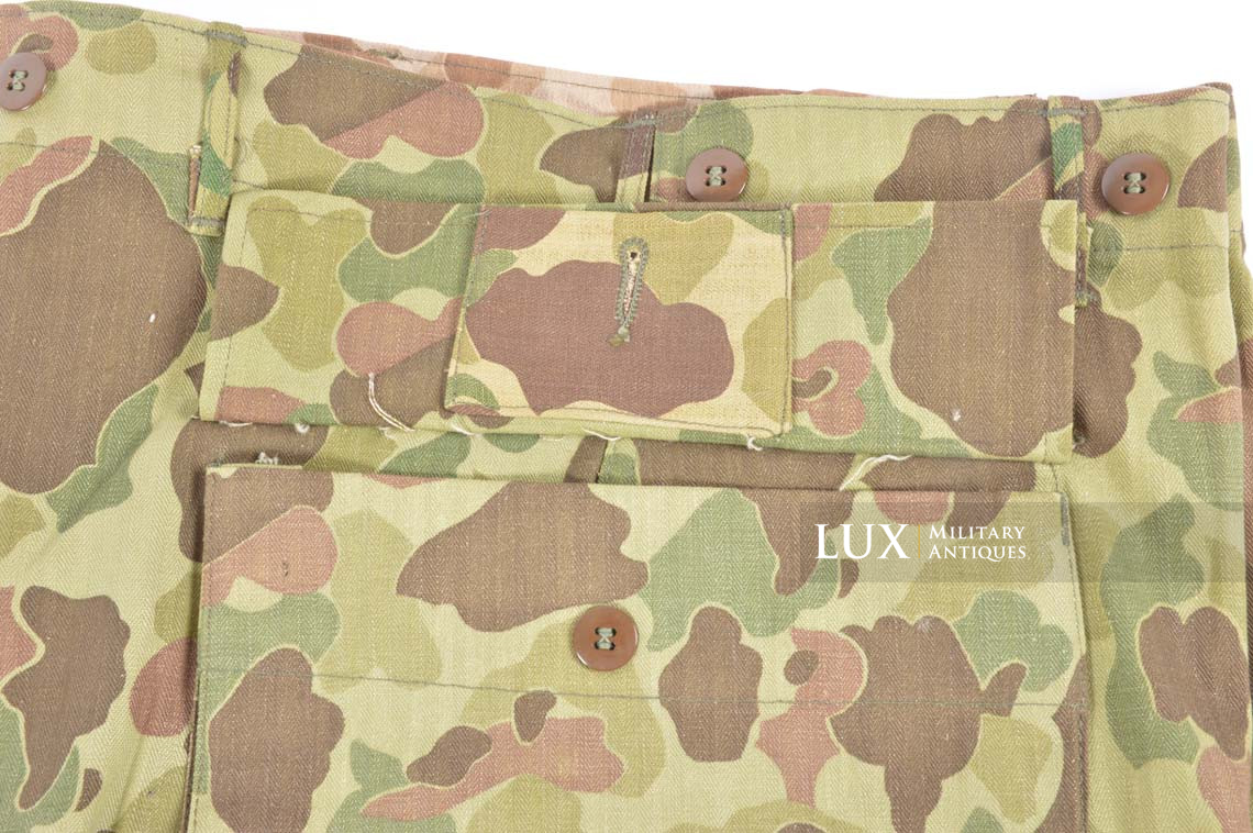 Unissued US Army issued « HBT » camouflage combat trousers, « 34x31 » - photo 13