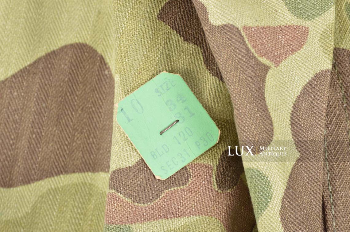 Unissued US Army issued « HBT » camouflage combat trousers, « 34x31 » - photo 18