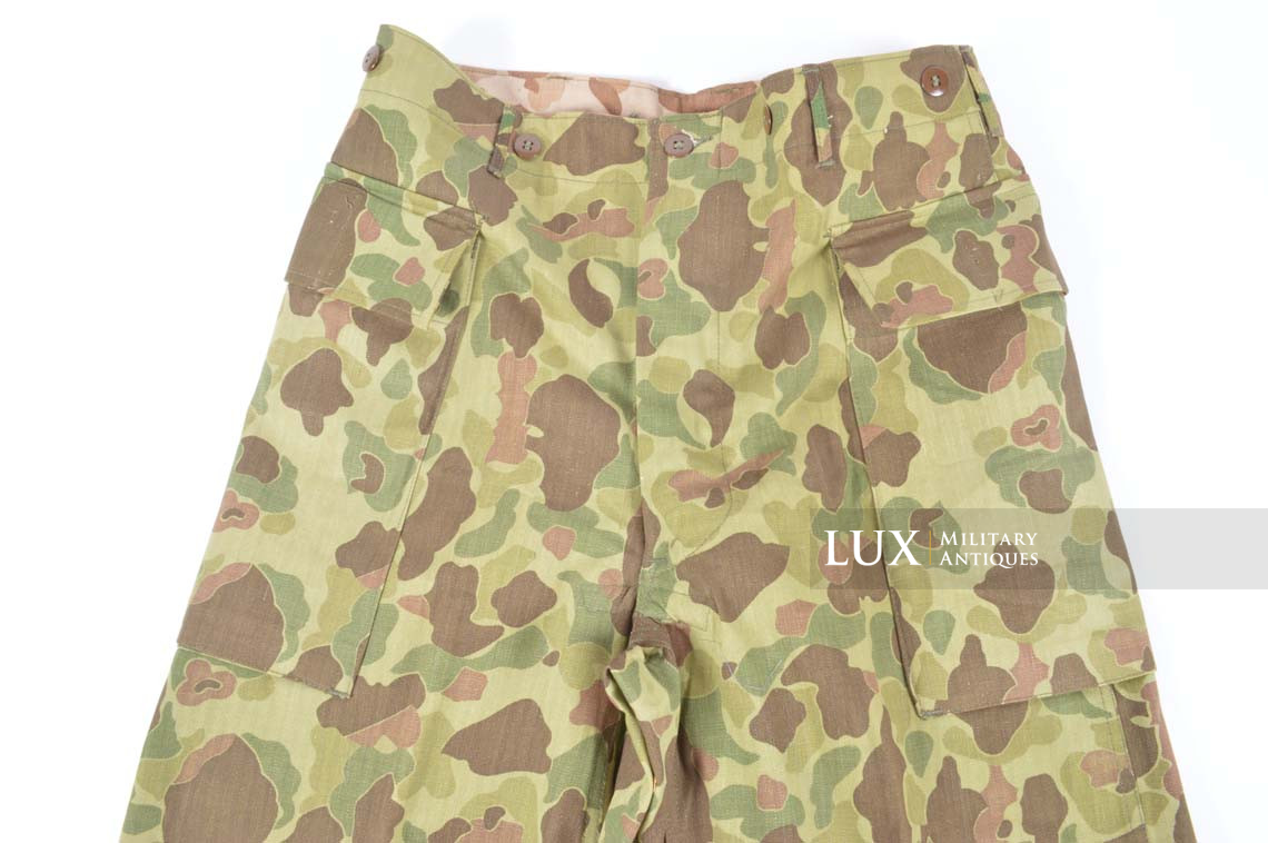 Unissued US Army issued « HBT » camouflage combat trousers, « 34x31 » - photo 17