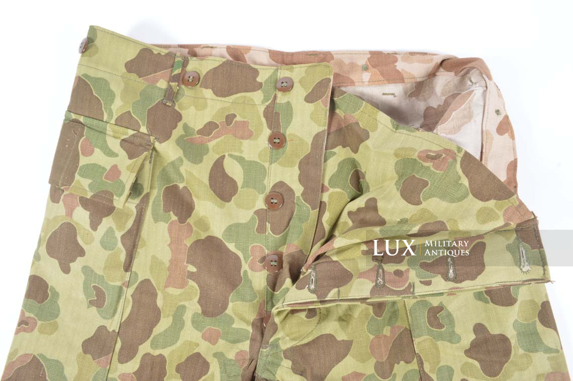 Unissued US Army issued « HBT » camouflage combat trousers, « 34x31 » - photo 19