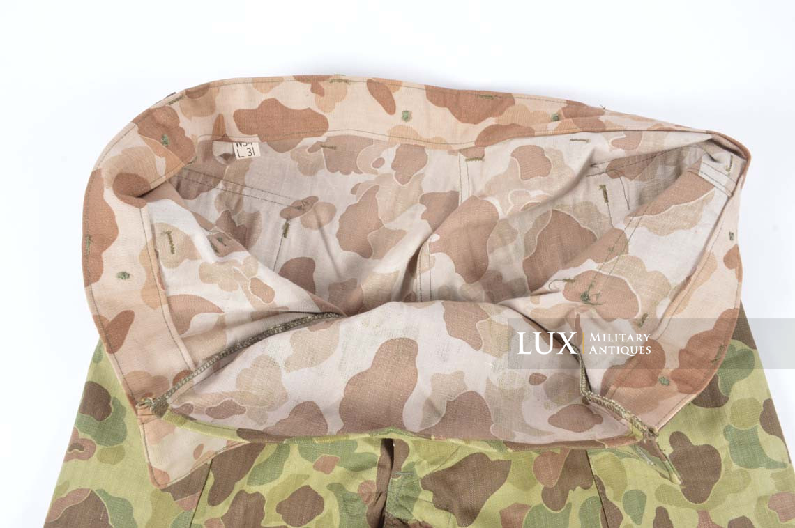Unissued US Army issued « HBT » camouflage combat trousers, « 34x31 » - photo 20